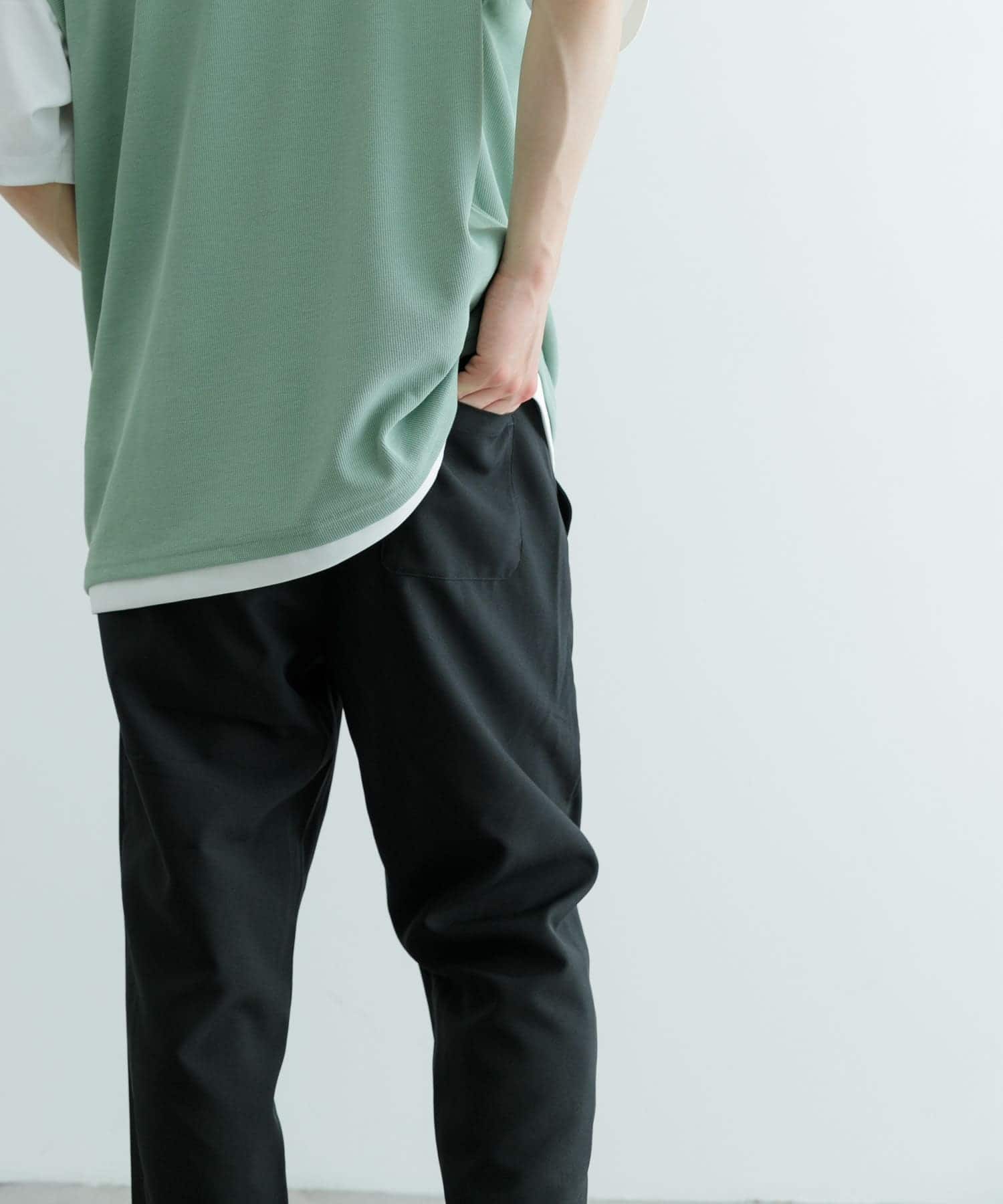 身長：180cm サイズ：L