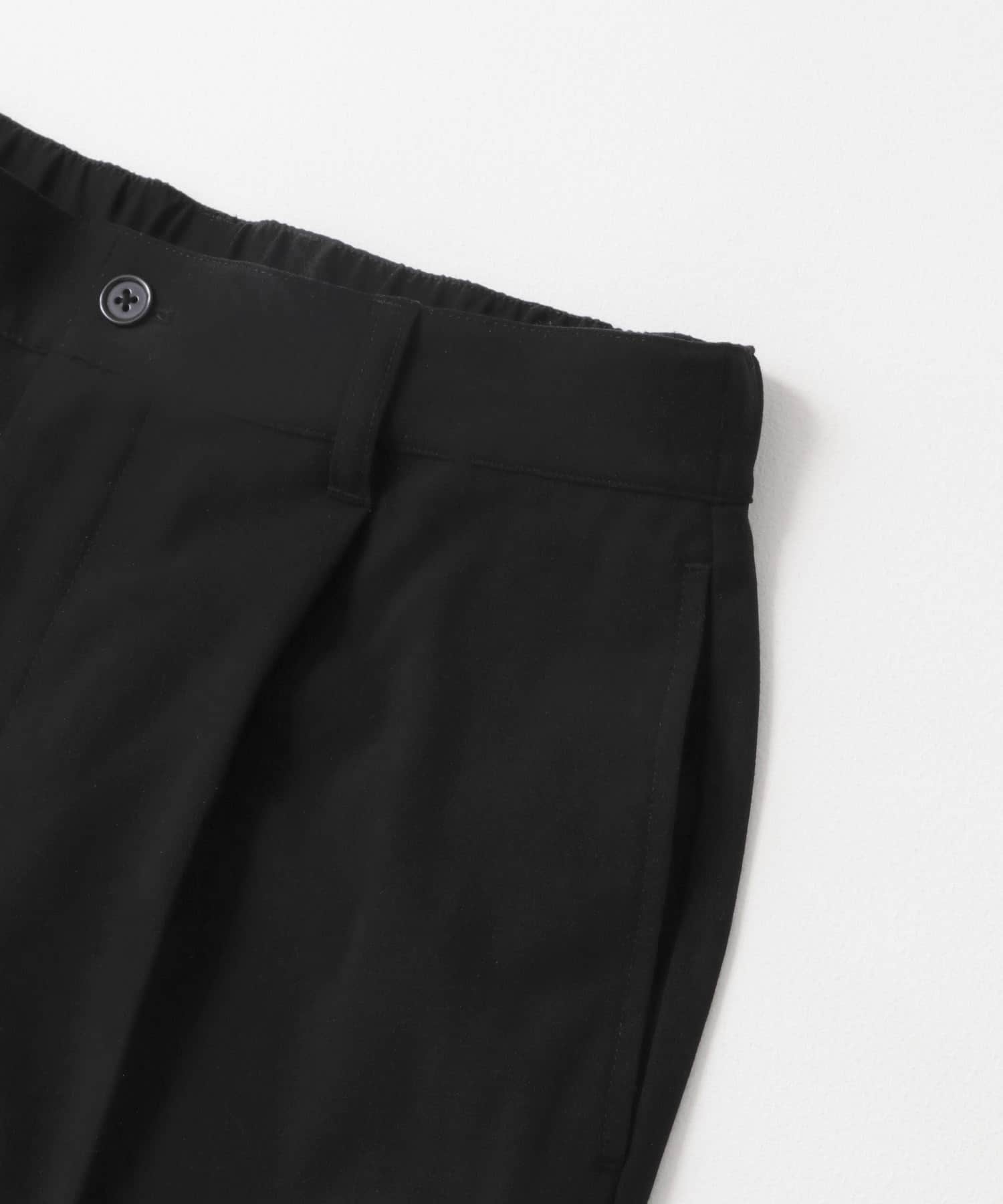 『セットアップ対応』ウォッシャブル×クールタッチTRストレートパンツ BLK M