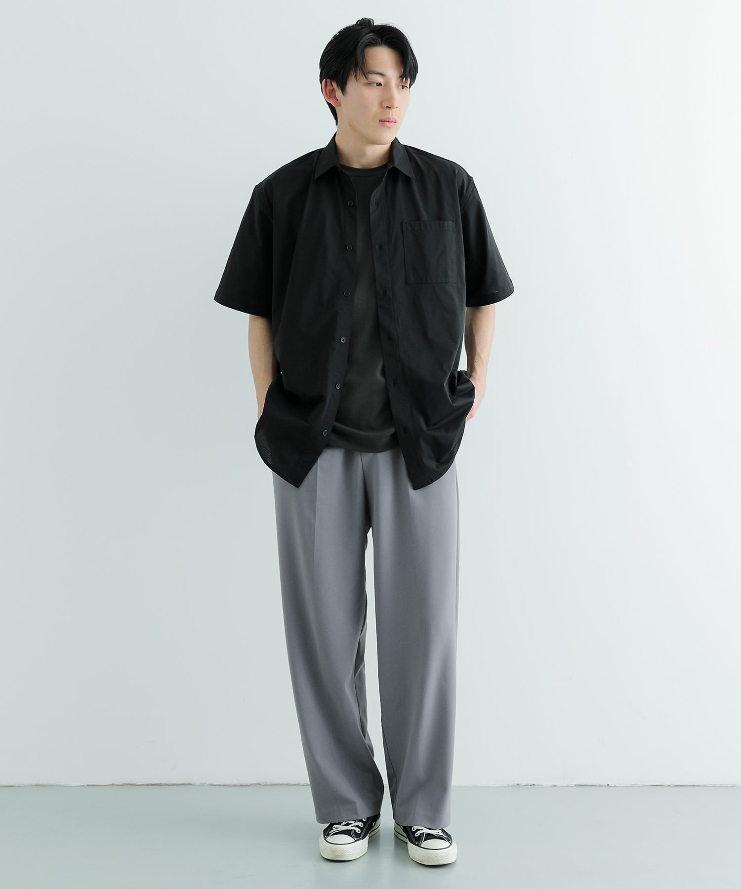 身長：180cm サイズ：L