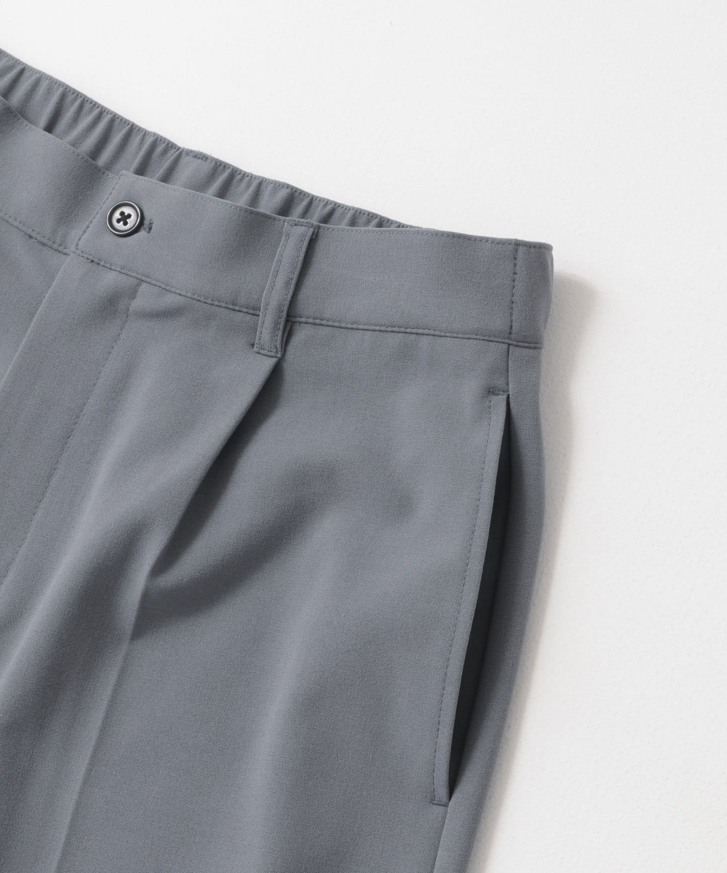 『セットアップ対応』ウォッシャブル×クールタッチTRストレートパンツ GRY M