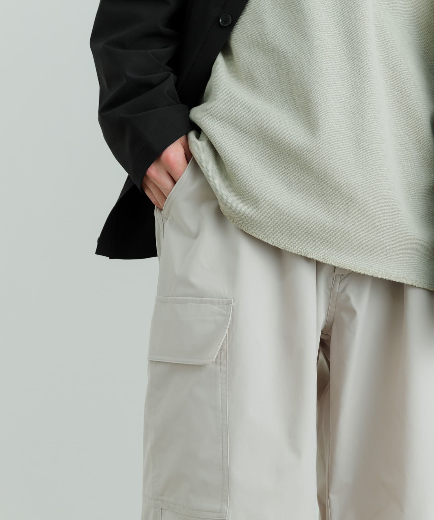 身長：180cm サイズ：L