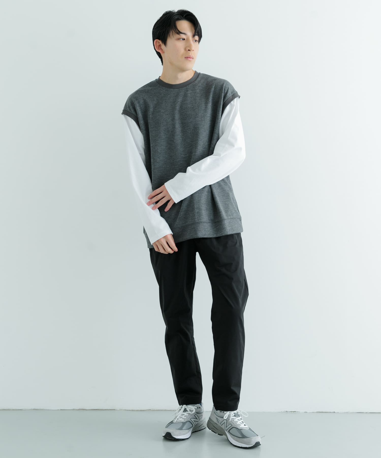 身長：180cm サイズ：L