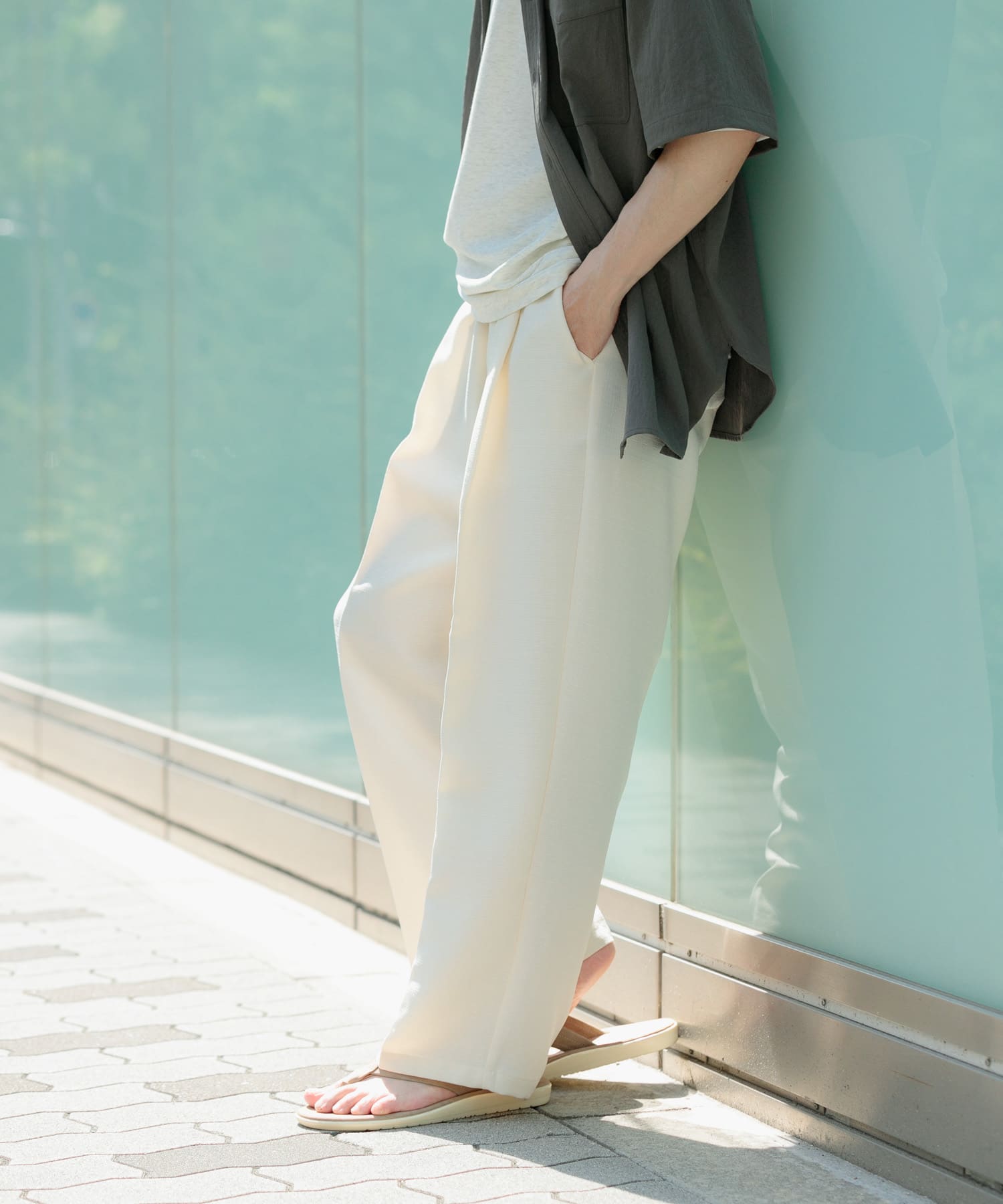 サマーツイードイージースラックス