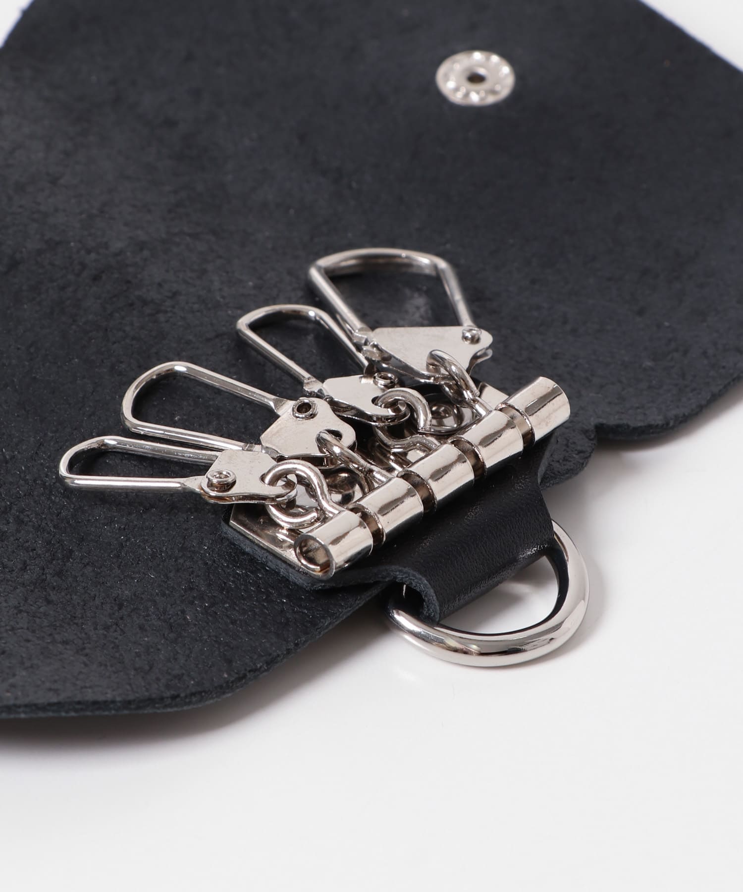 Hawk　Leather Key Case BLK -