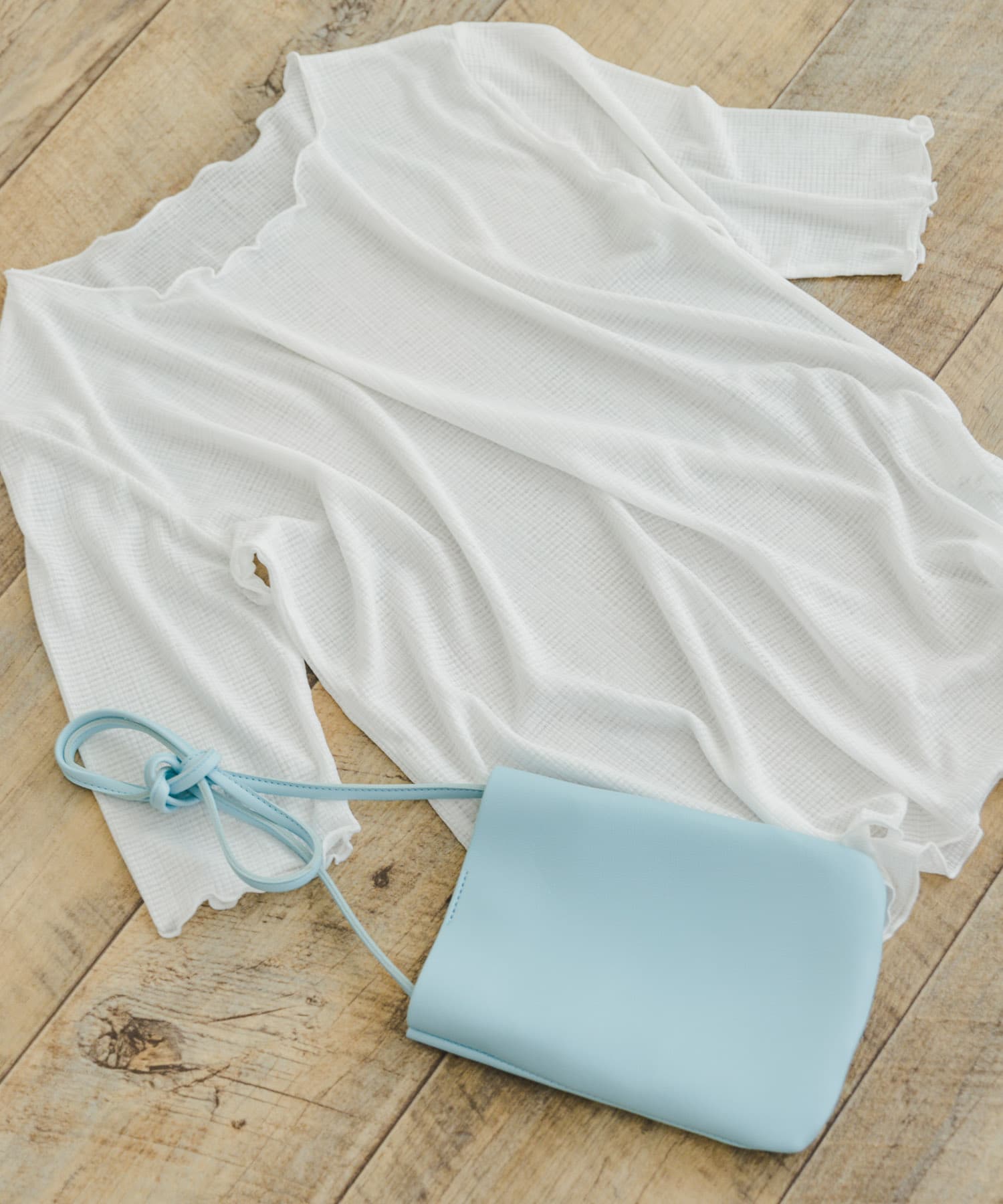 シアーメロウハンソデプルオーバー