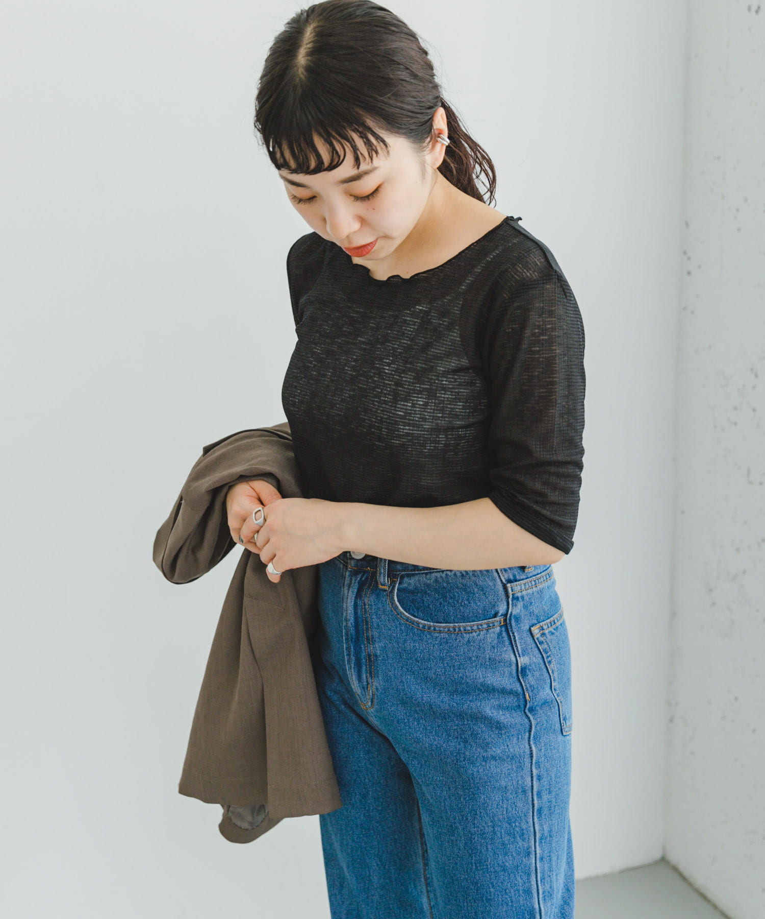 身長：152cm サイズ：FREE
