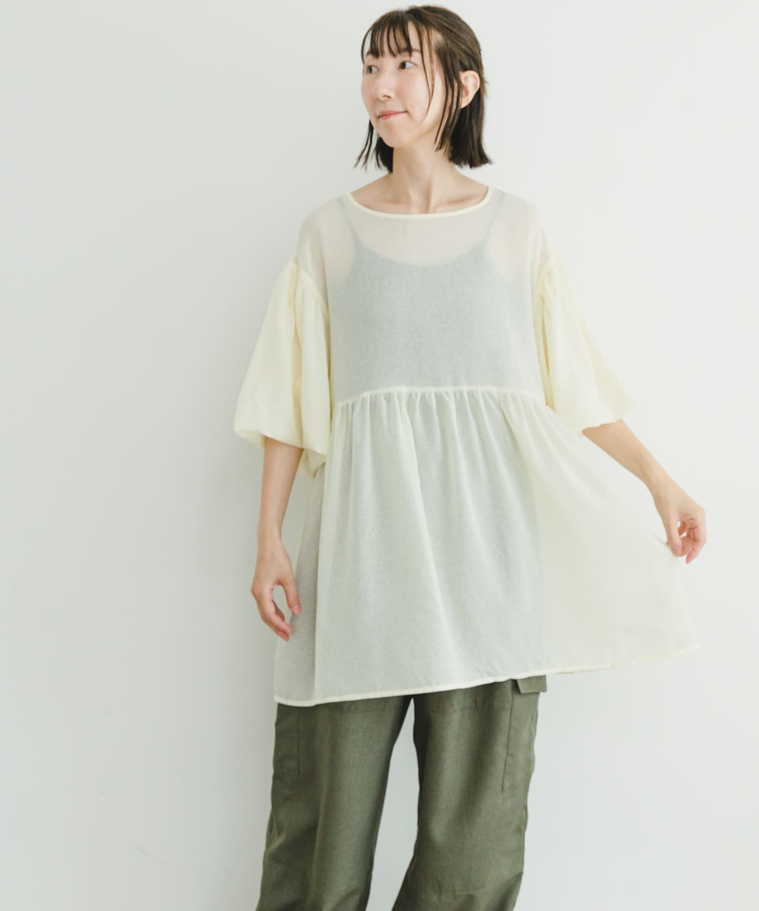 身長：164cm サイズ：FREE