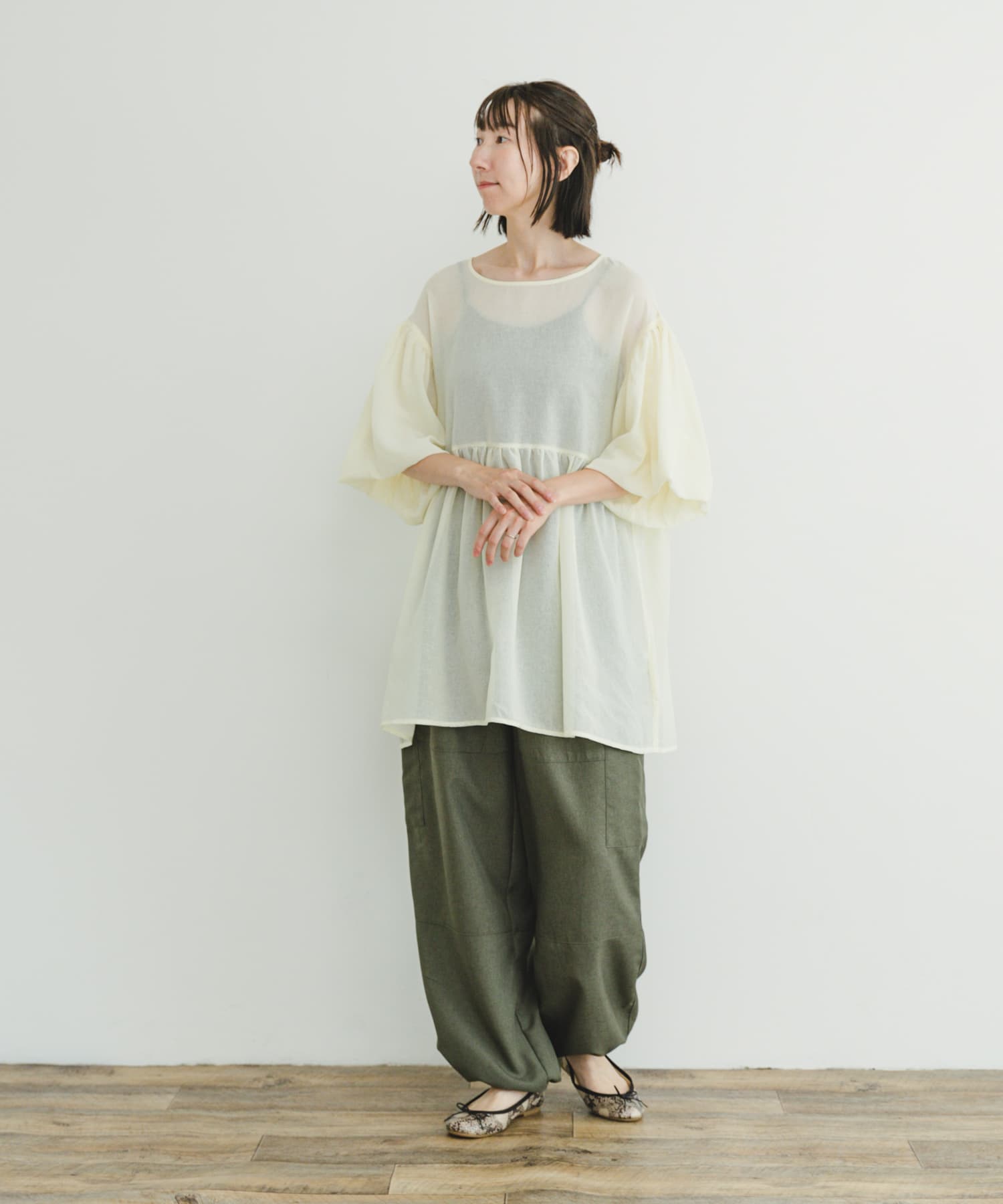 身長：164cm サイズ：FREE