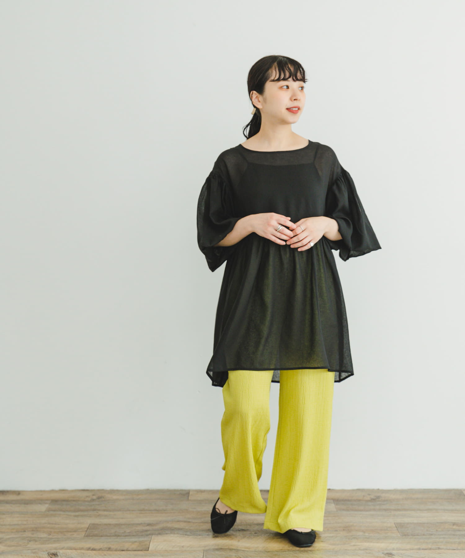身長：152cm サイズ：FREE