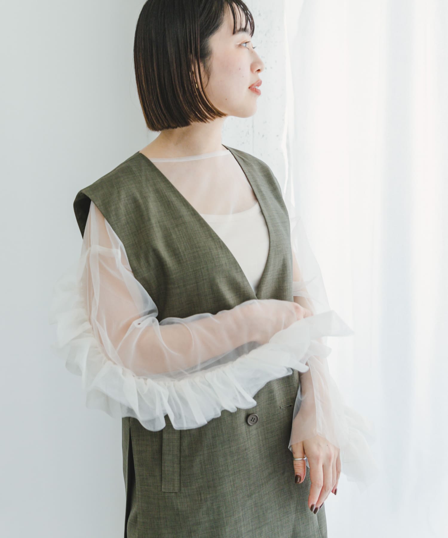 身長：158cm サイズ：FREE