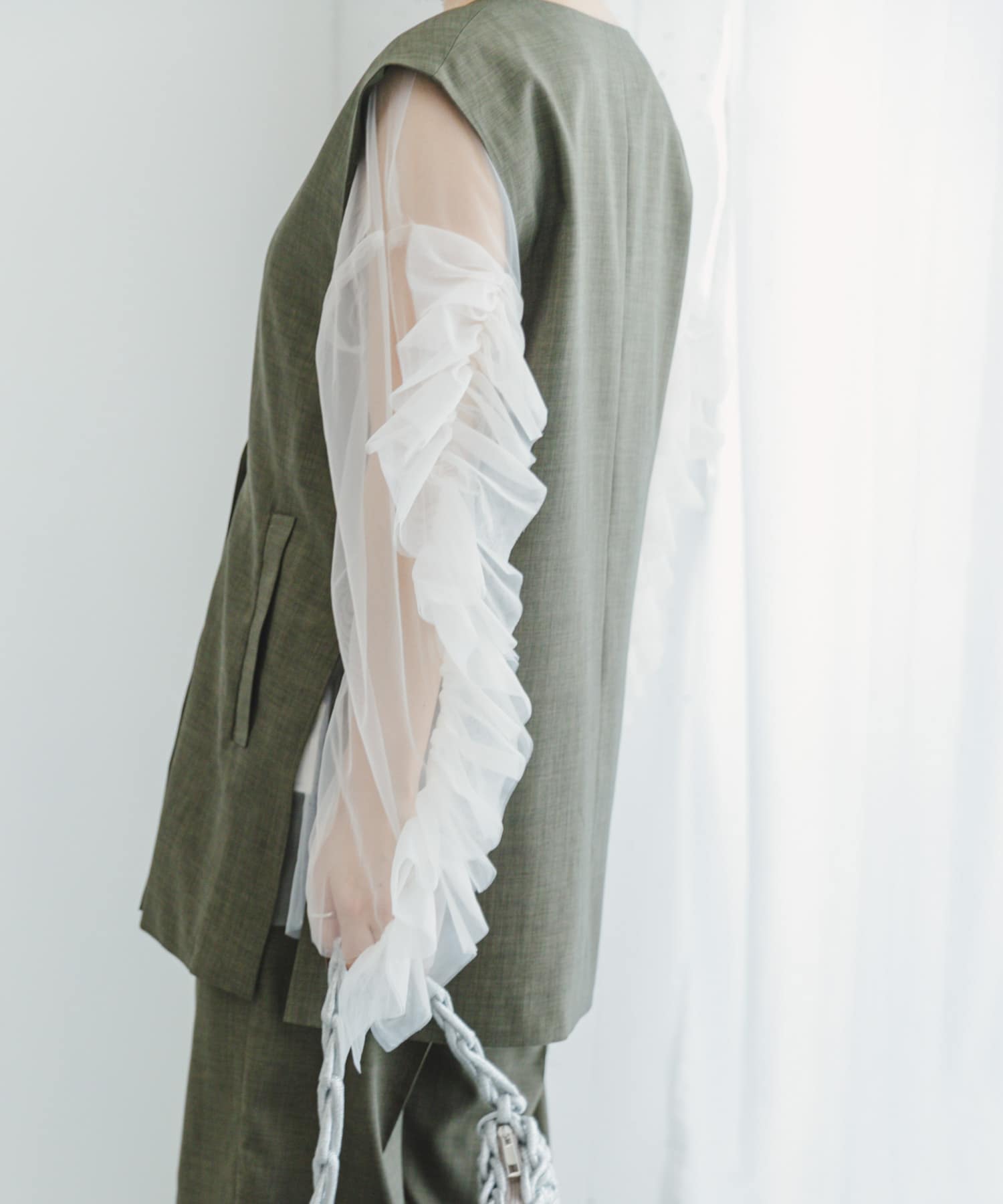 身長：158cm サイズ：FREE
