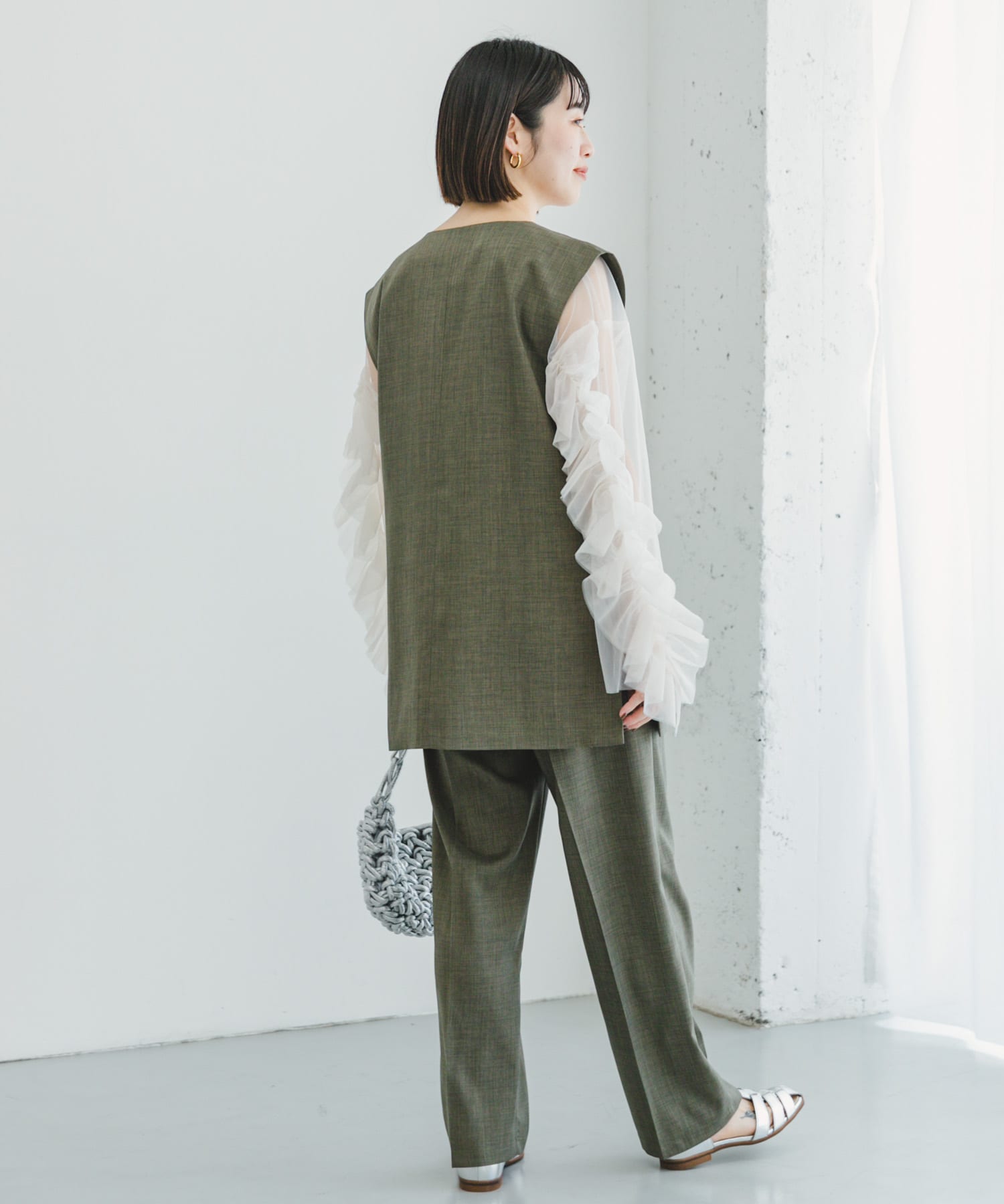 身長：158cm サイズ：FREE