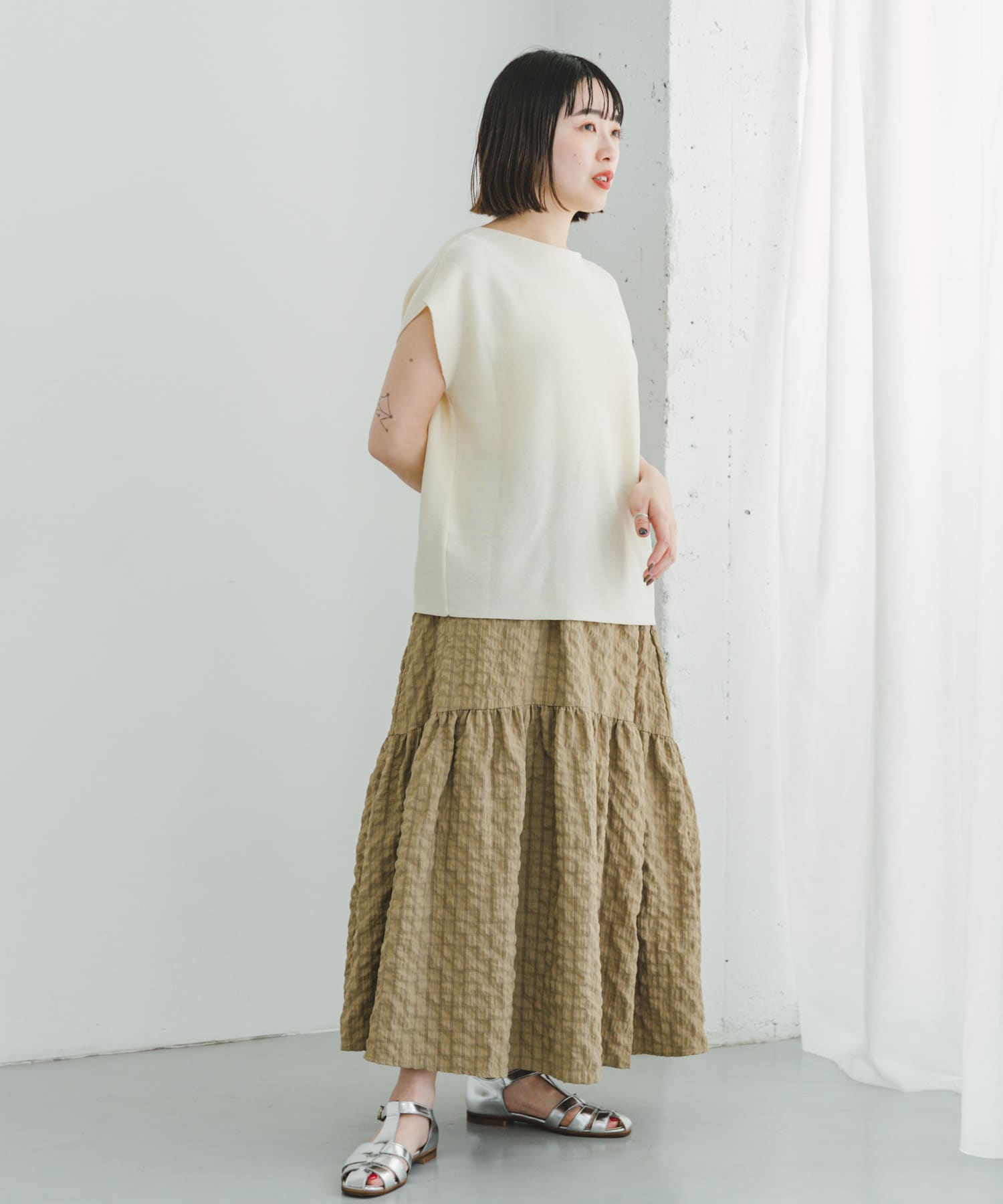 身長：158cm サイズ：FREE
