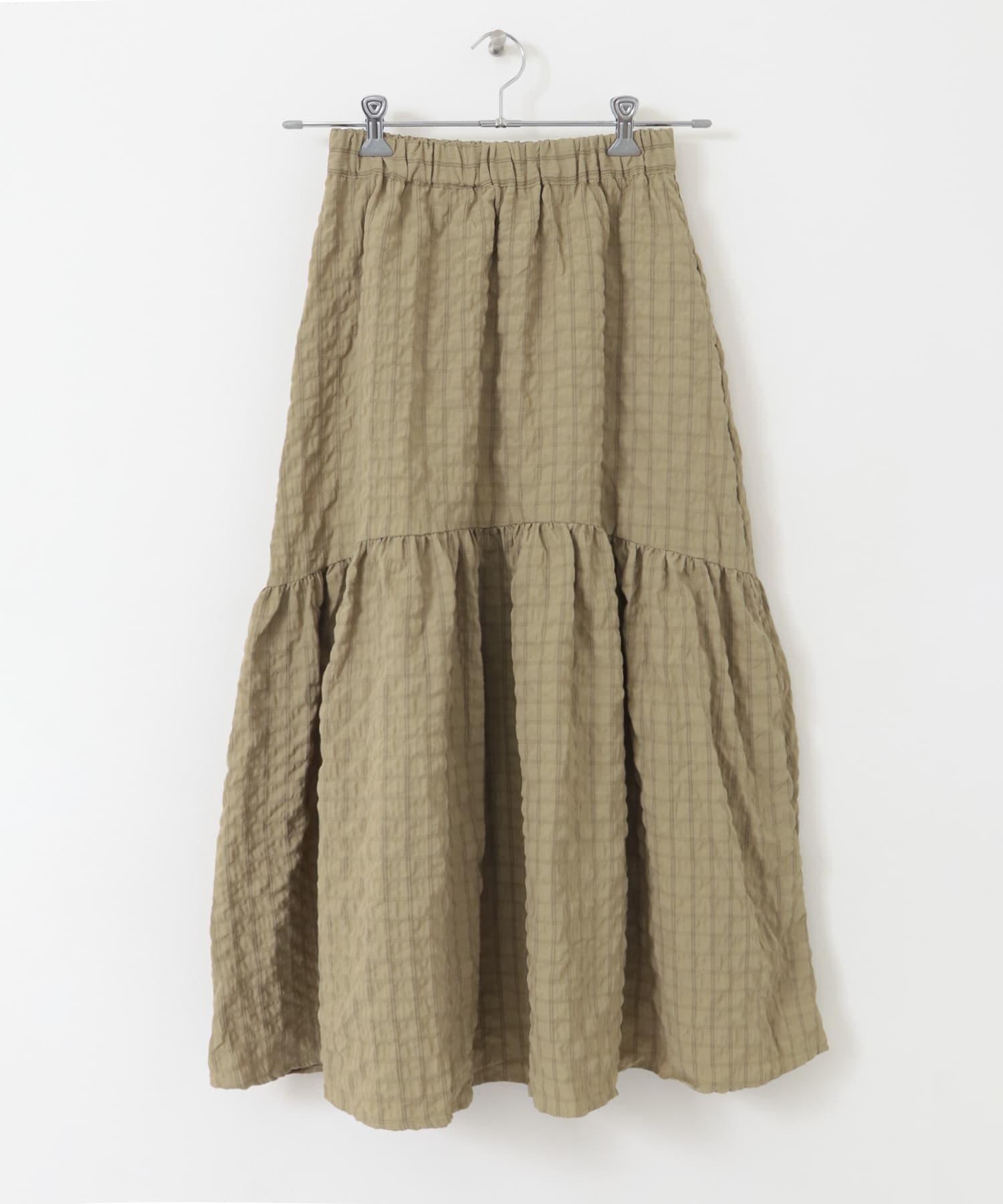 Drawer サッカーチェックスカート プリーツ ¥107,800 Drawer サッカーチェックスカート プリーツ ¥107,800