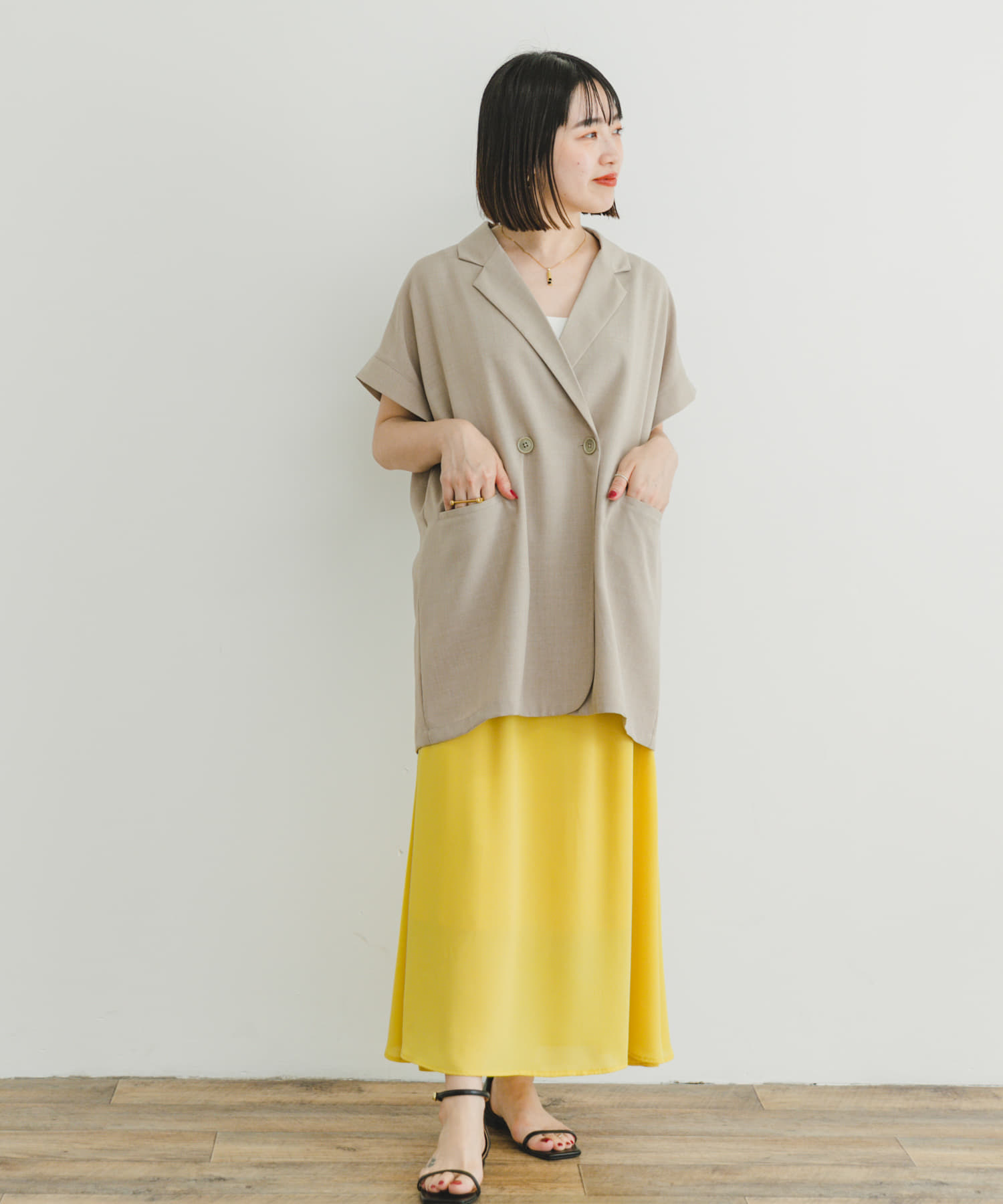 身長：158cm サイズ：FREE