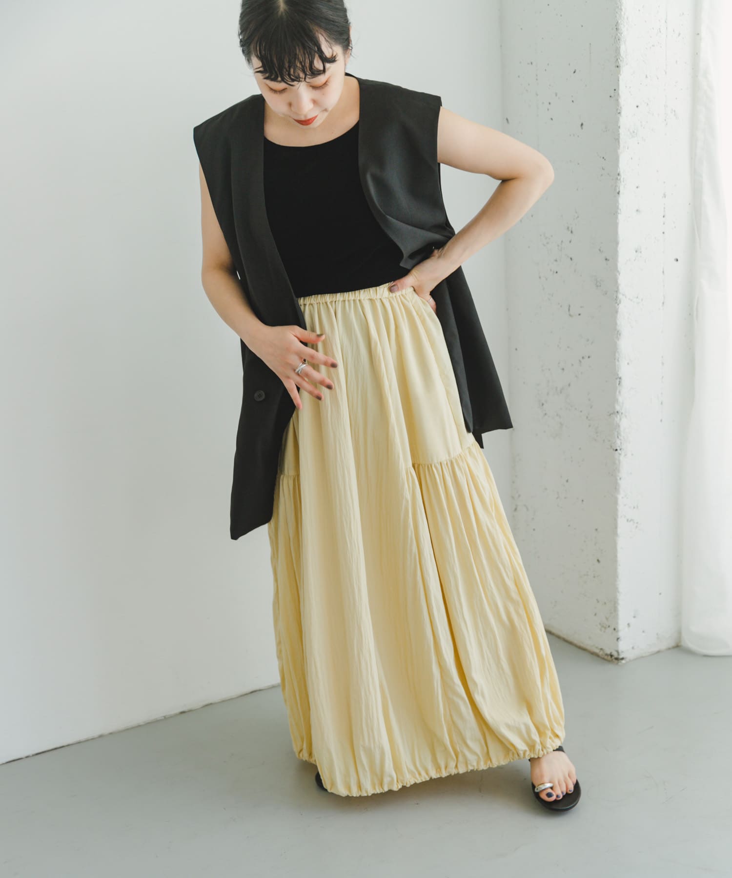 身長：152cm サイズ：FREE