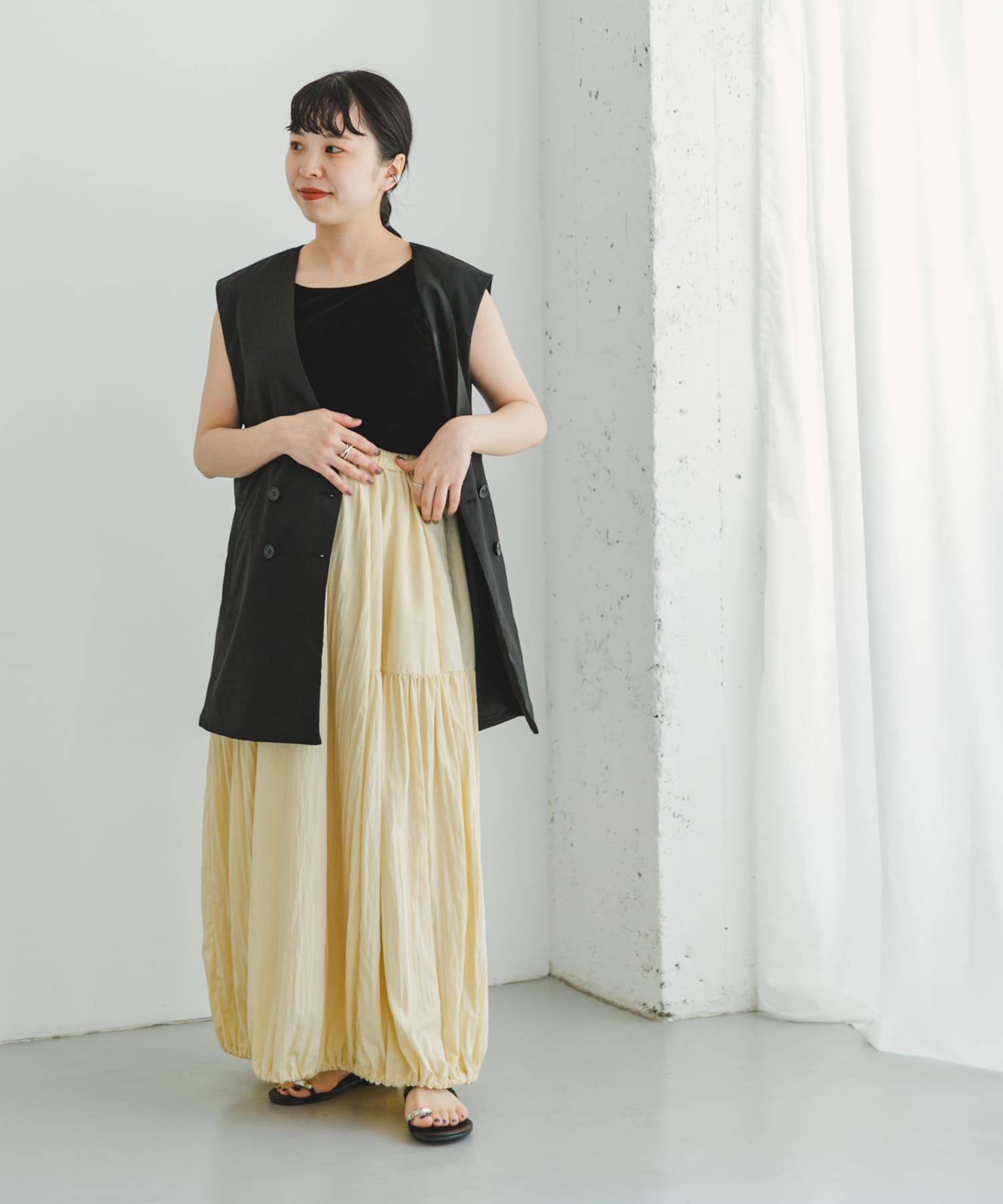身長：152cm サイズ：FREE