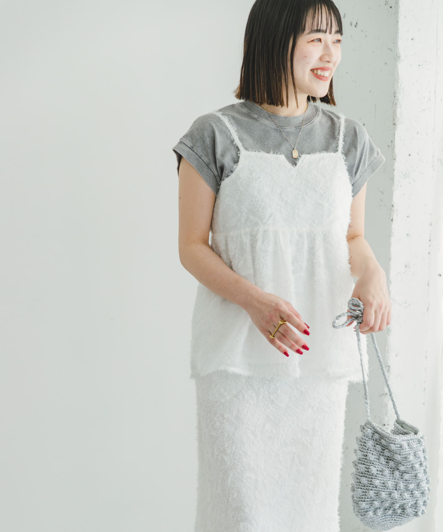 身長：158cm サイズ：FREE