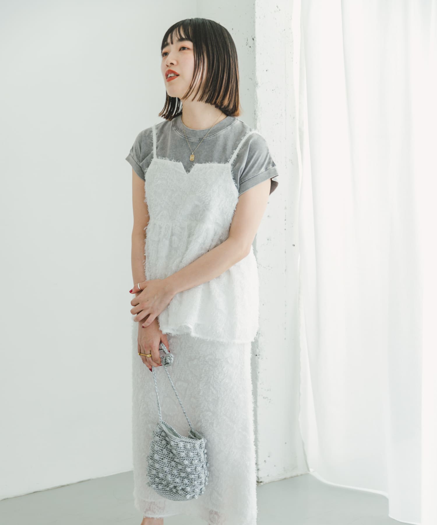 身長：158cm サイズ：FREE