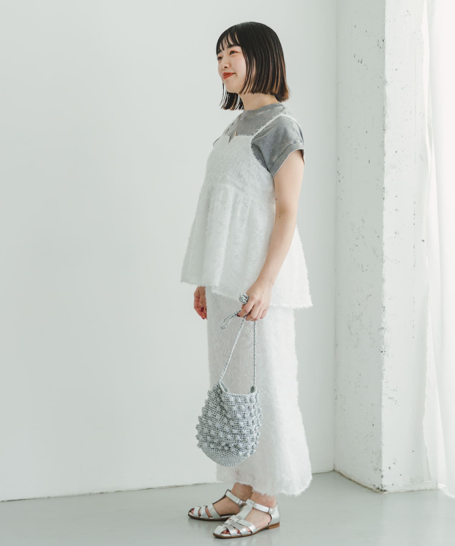 身長：158cm サイズ：FREE