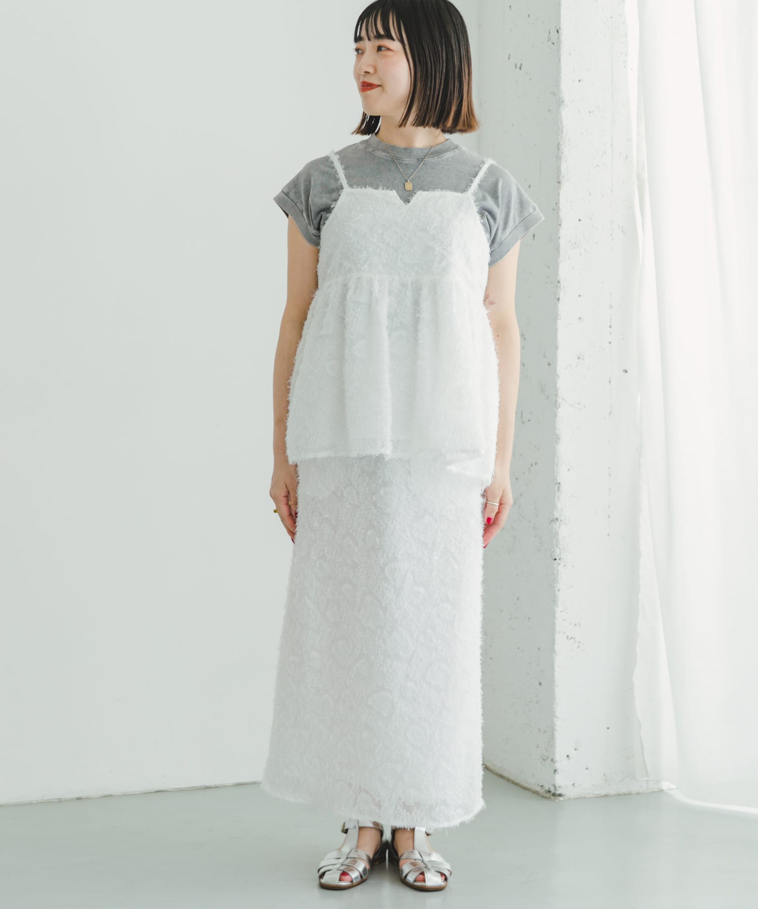 身長：158cm サイズ：FREE