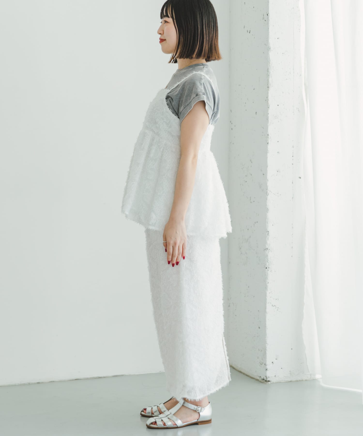 身長：158cm サイズ：FREE