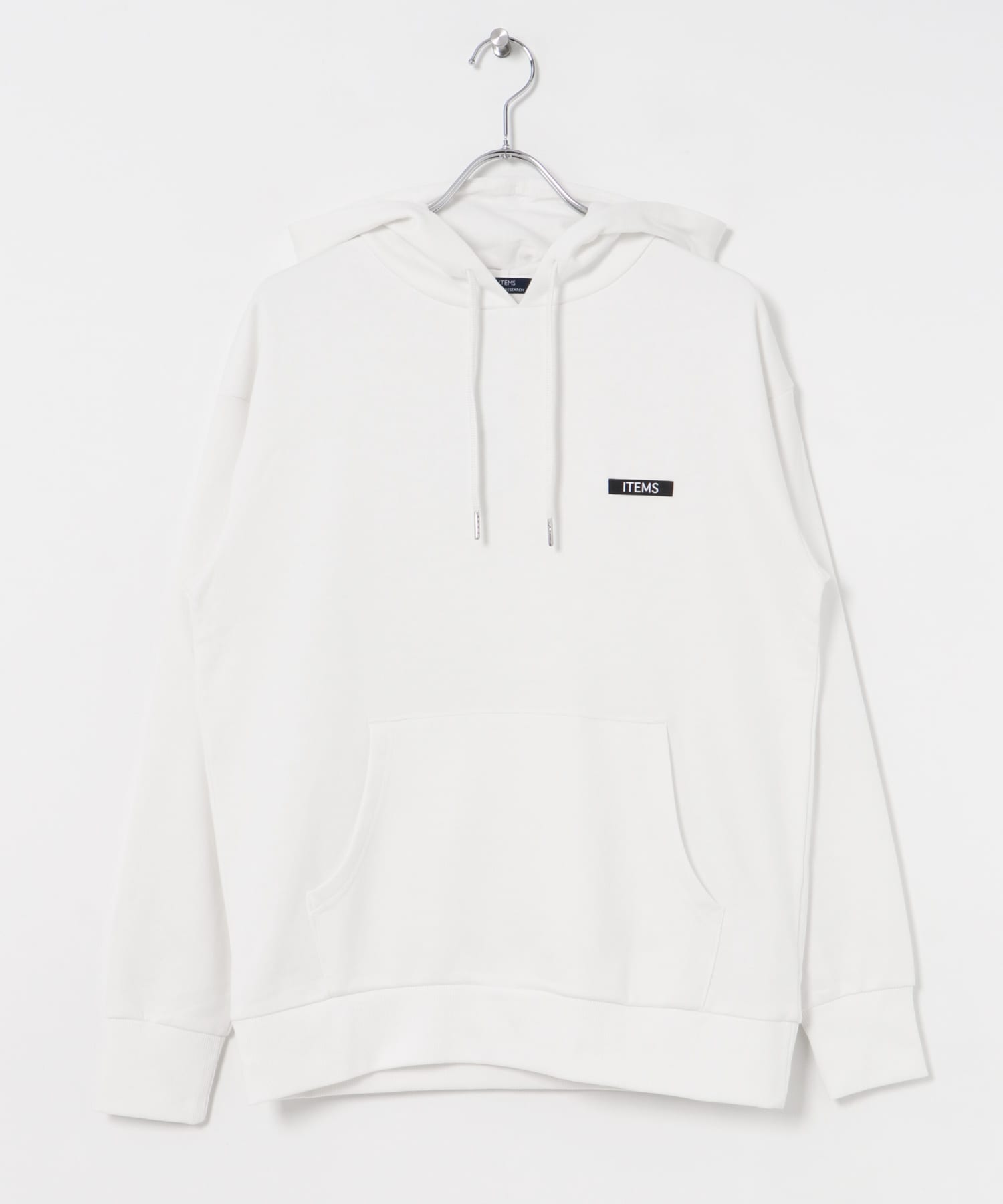 Mサイズ ホワイト プルオーバー パーカー 12oz ヘビーウェイト ビッグシルエット プルオーバー パーカー