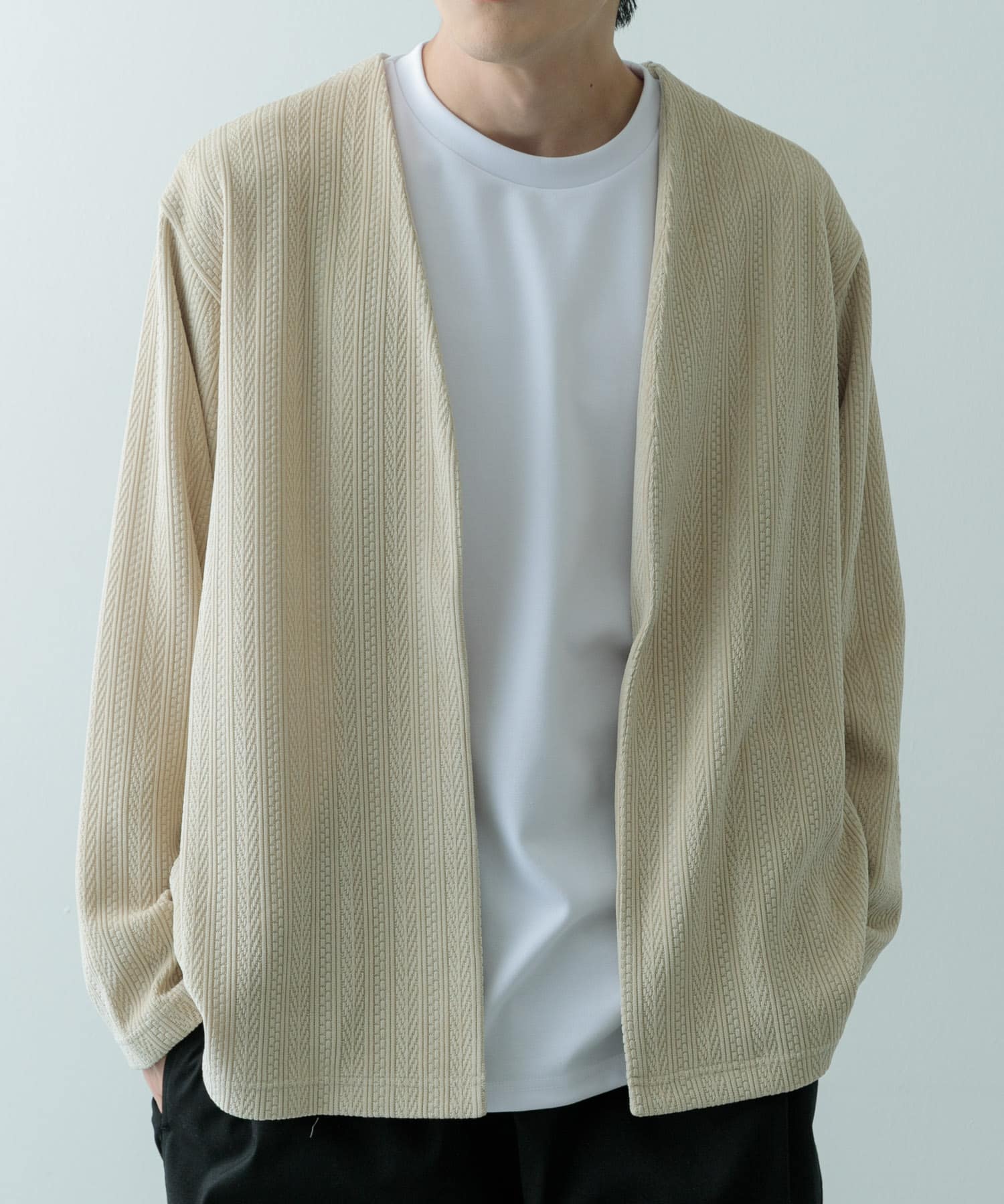 身長：180cm サイズ：L