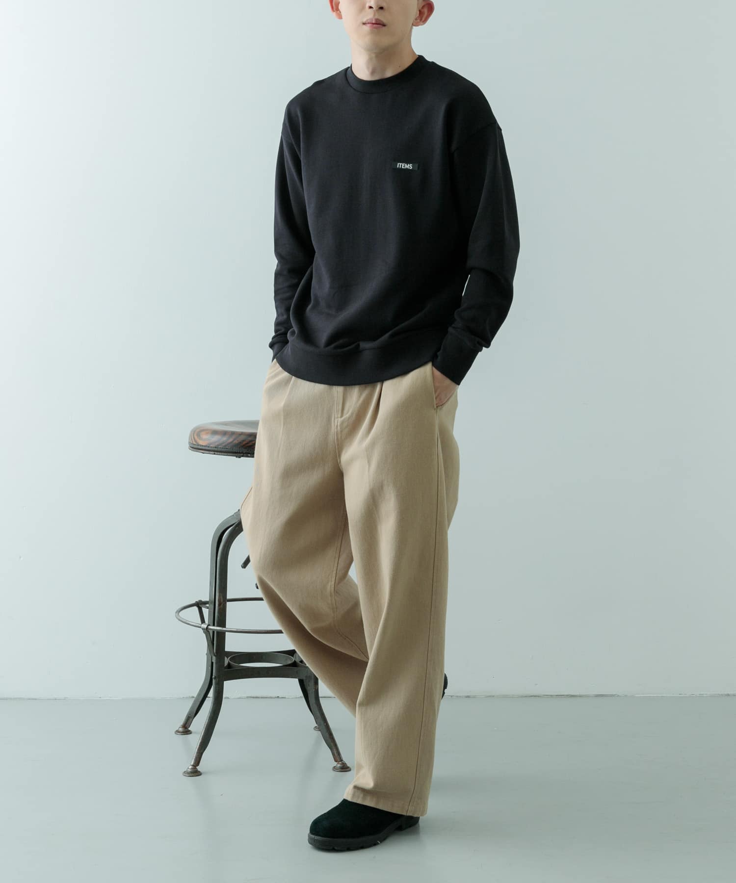 身長：180cm サイズ：L