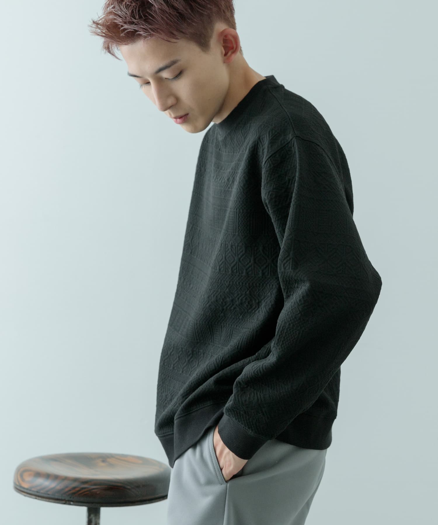 身長：180cm サイズ：L