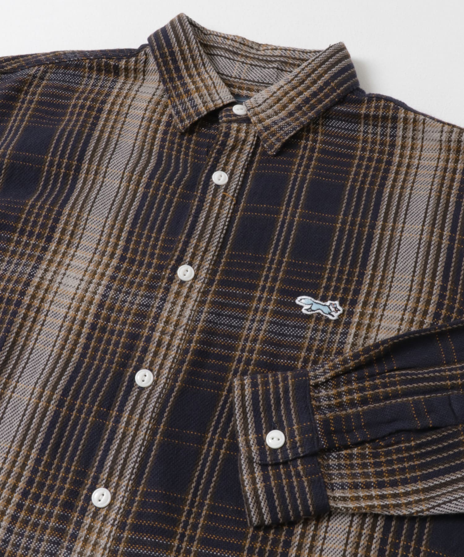 FOX Youth ワンポイント チェックシャツ CHECK B M