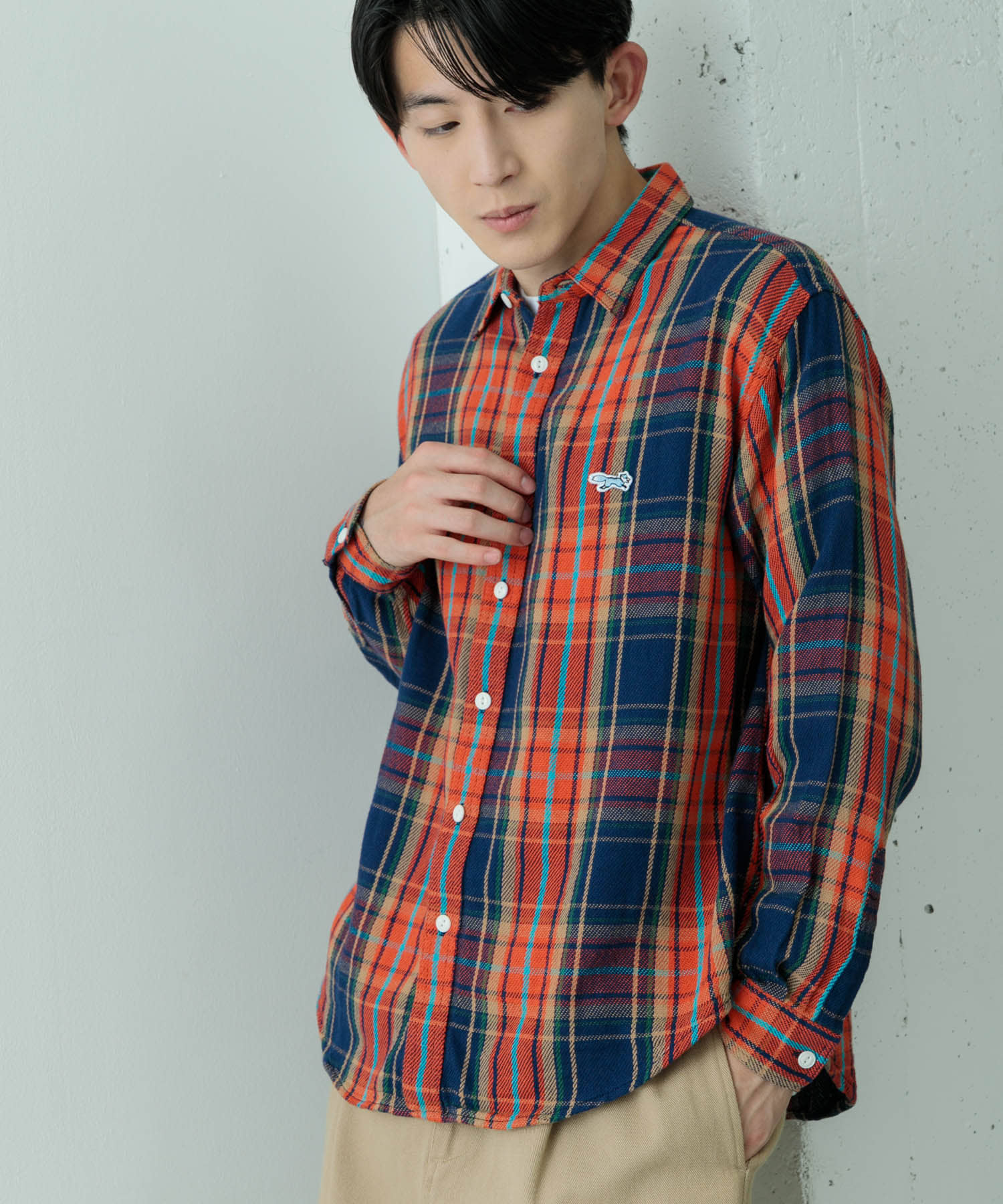 身長：180cm サイズ：L