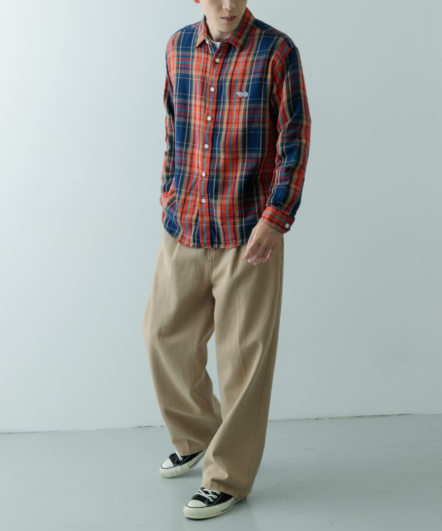 身長：180cm サイズ：L