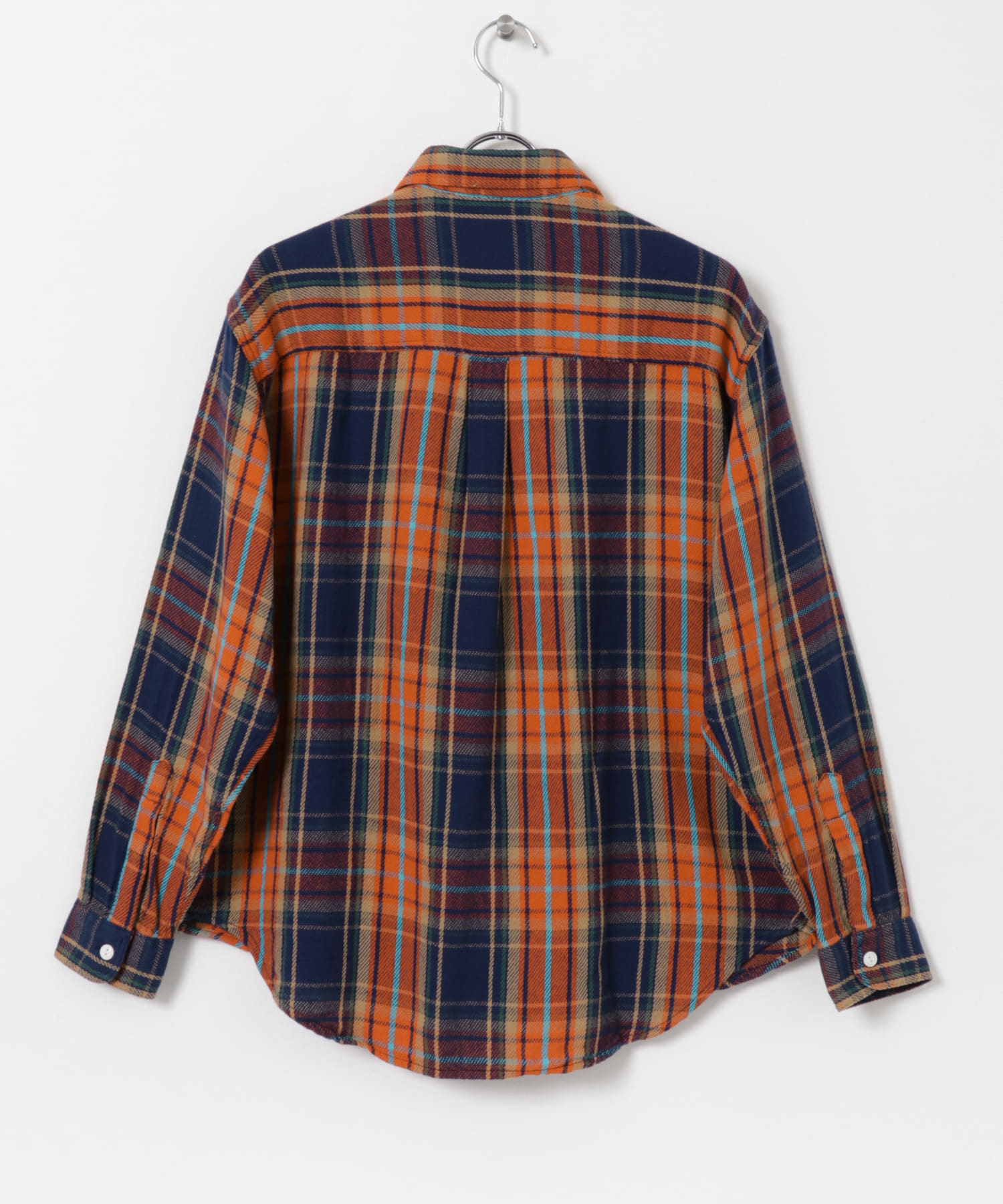 FOX Youth ワンポイント チェックシャツ CHECK C M