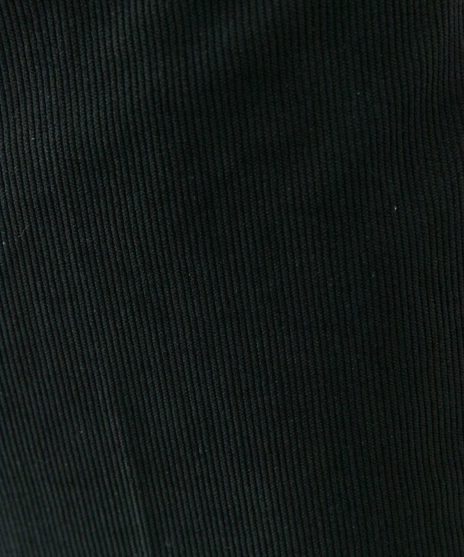コーデュロイ ストレートパンツ BLK L