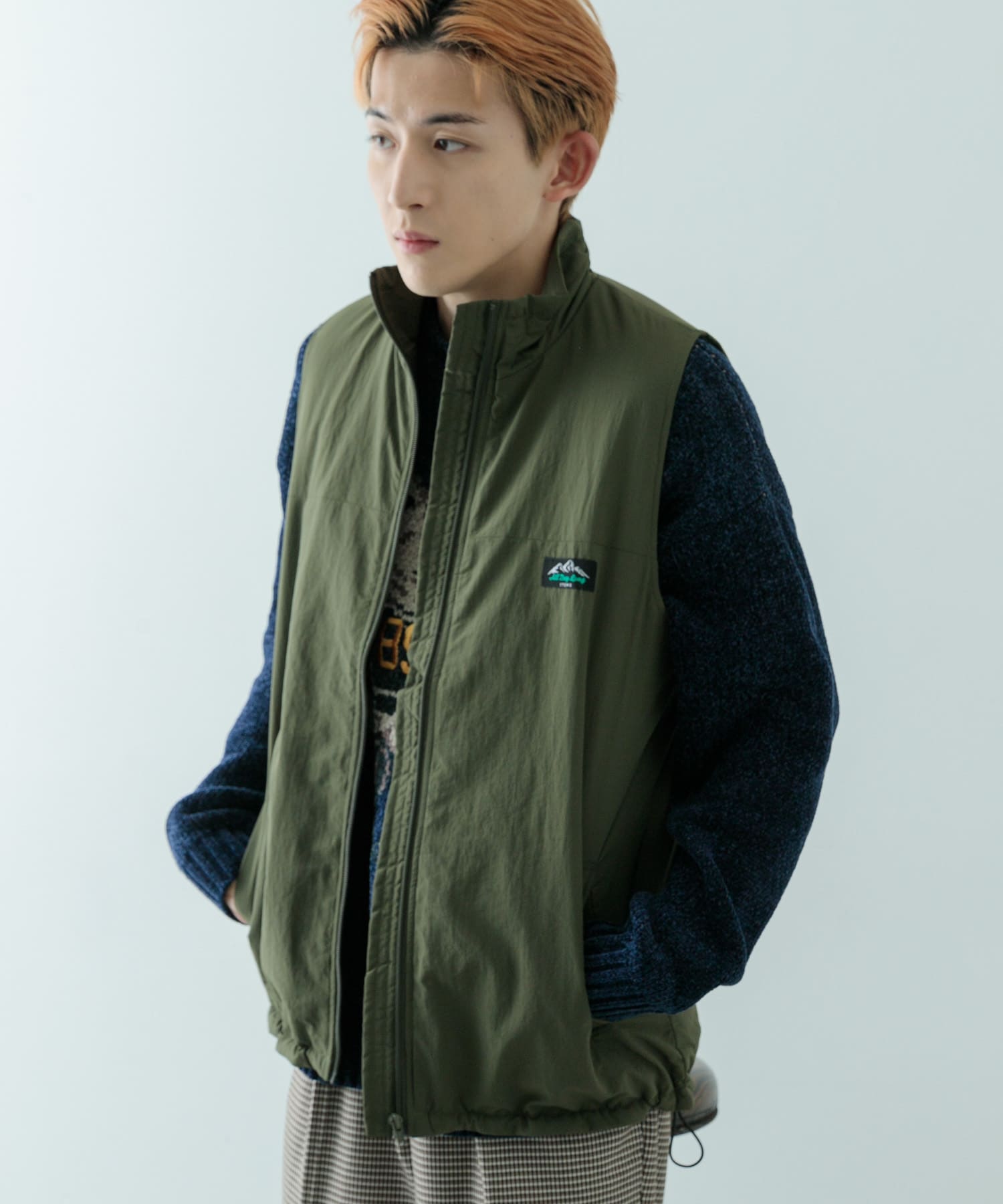 身長：180cm サイズ：XL