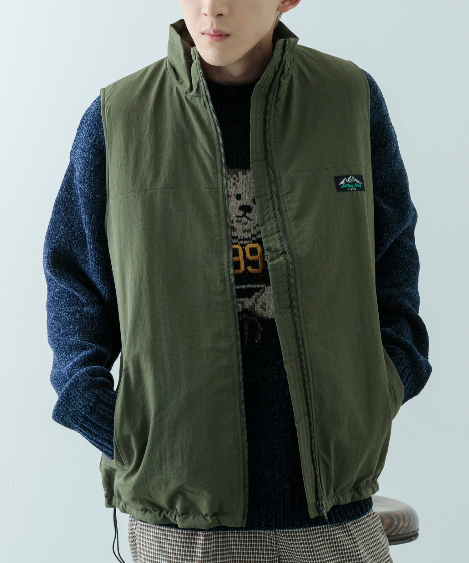 身長：180cm サイズ：XL