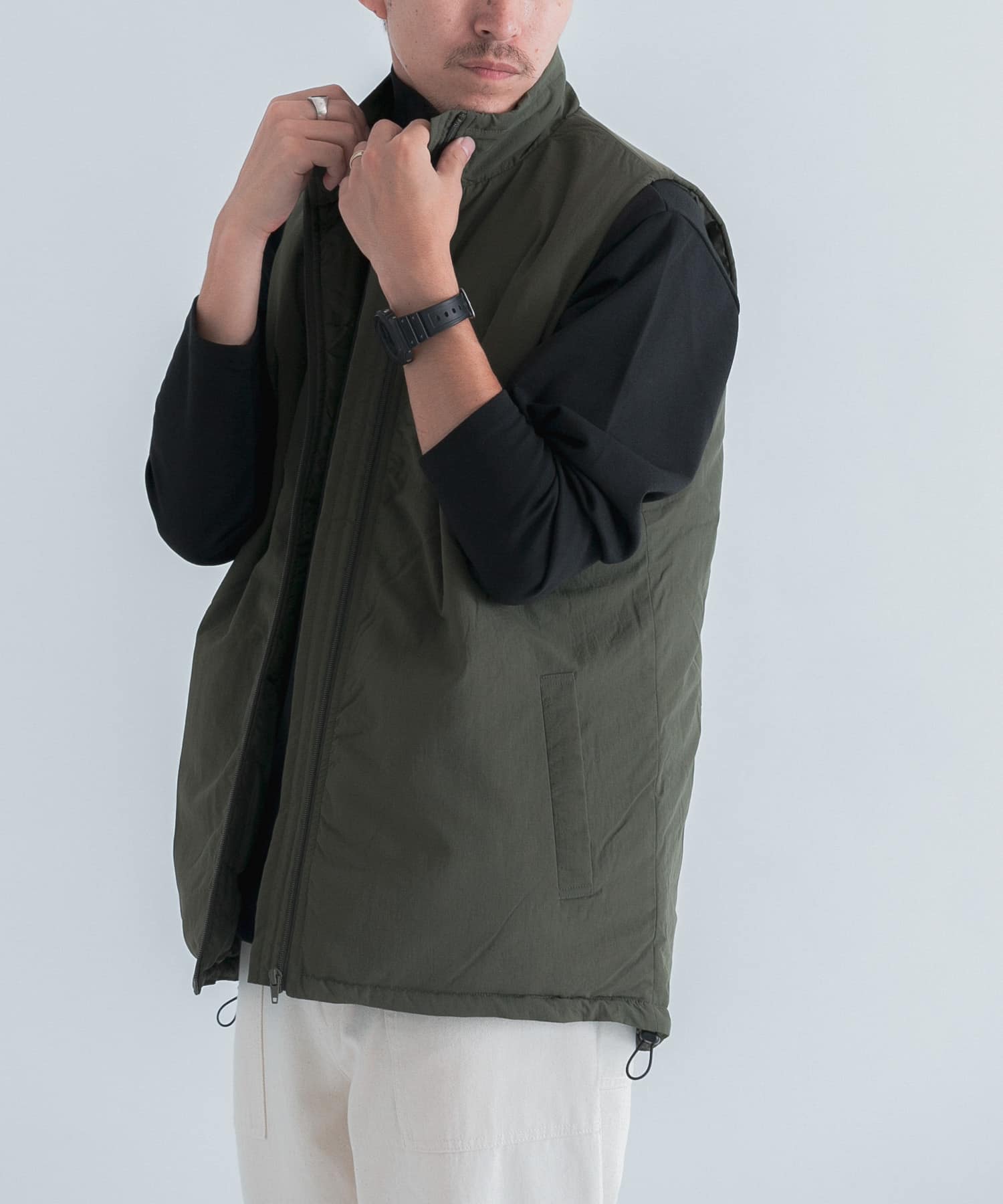 身長：173cm サイズ：L