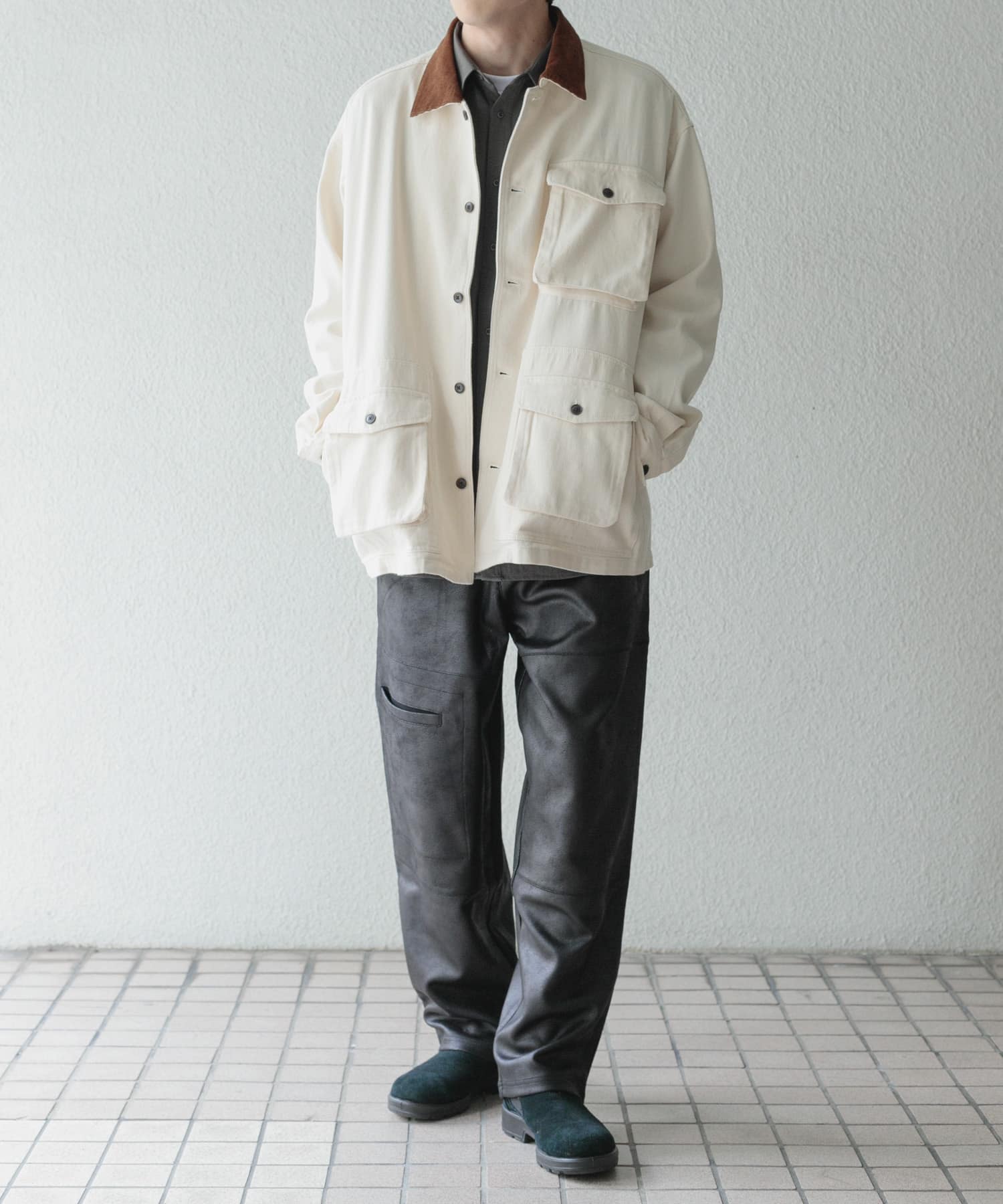 身長：180cm サイズ：L