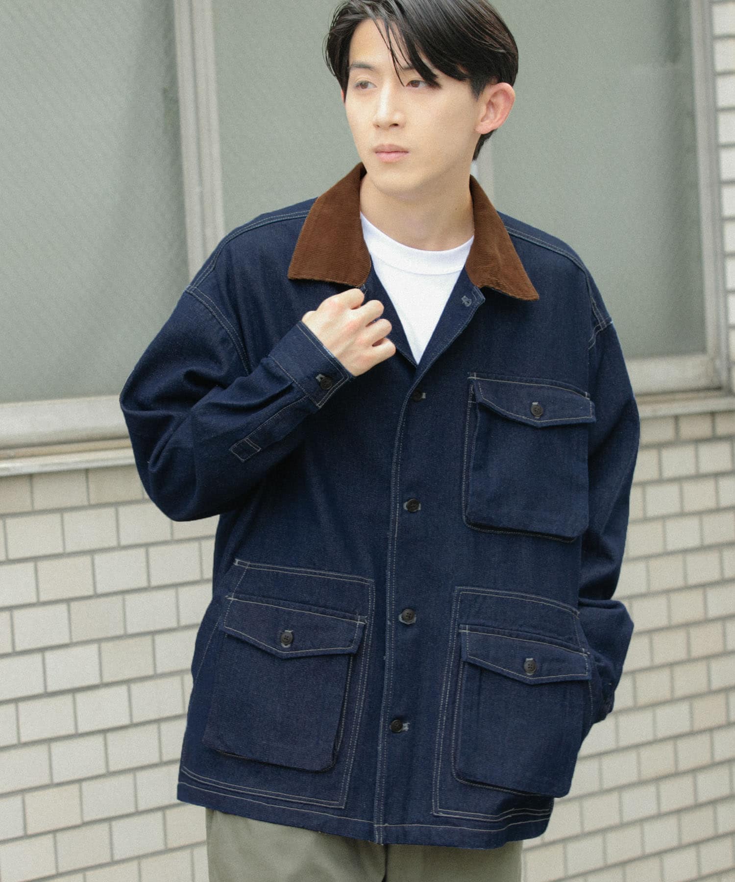 身長：180cm サイズ：L