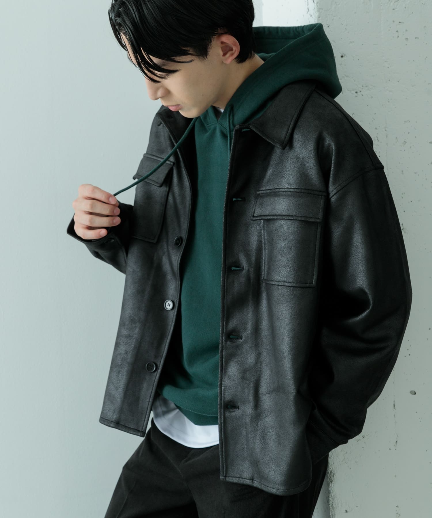 身長：180cm サイズ：L