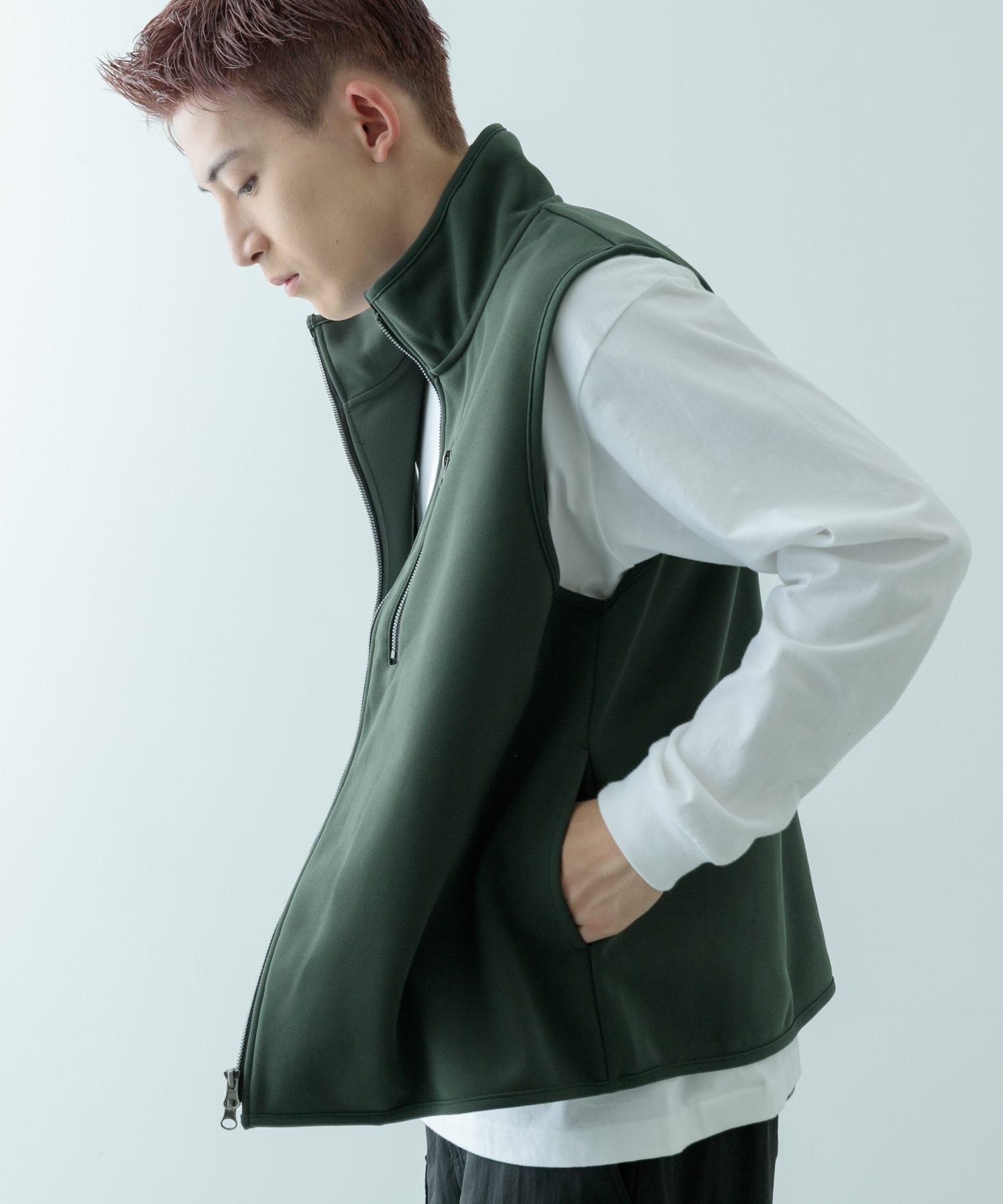 身長：180cm サイズ：L