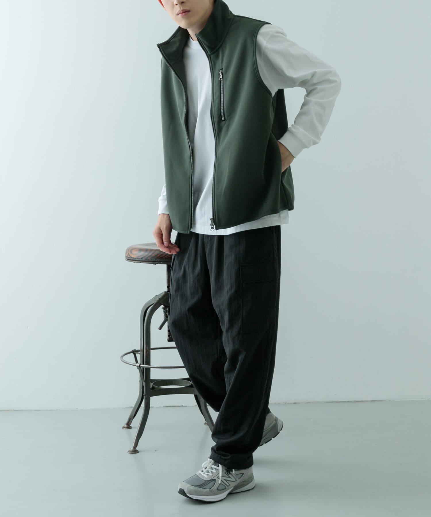身長：180cm サイズ：L