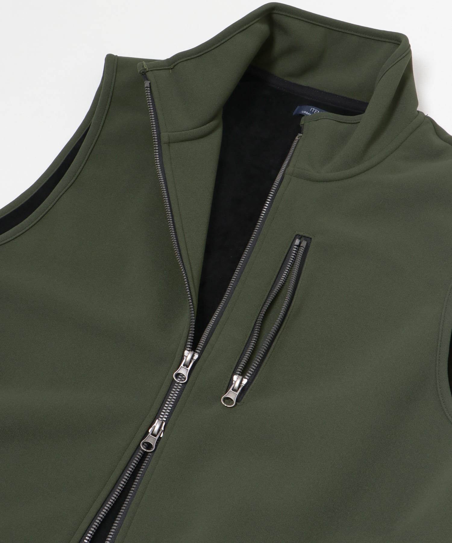 WINDPROOF 裏フリースボンディング ベスト KHK M