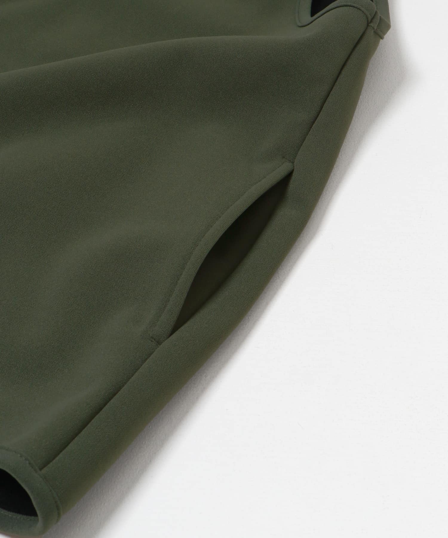 WINDPROOF 裏フリースボンディング ベスト KHK M