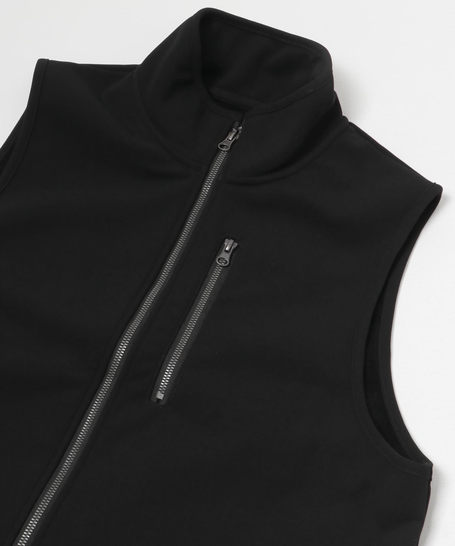 WINDPROOF 裏フリースボンディング ベスト BLK M