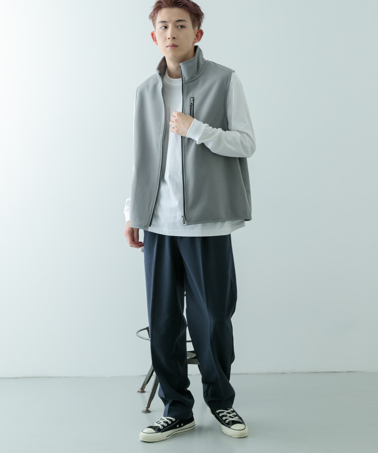 身長：180cm サイズ：L