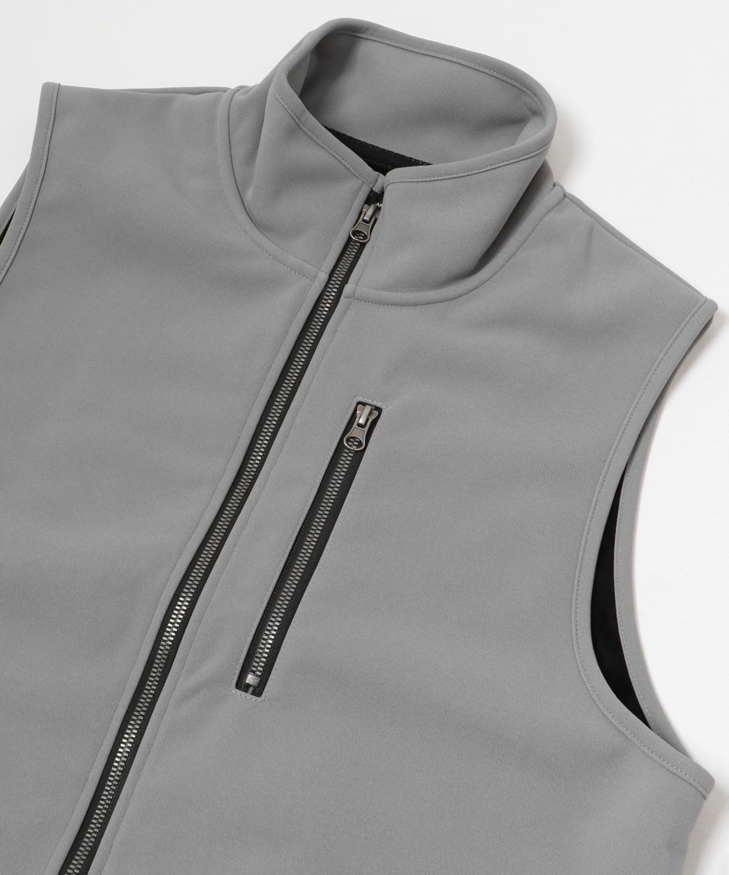 WINDPROOF 裏フリースボンディング ベスト GRY M