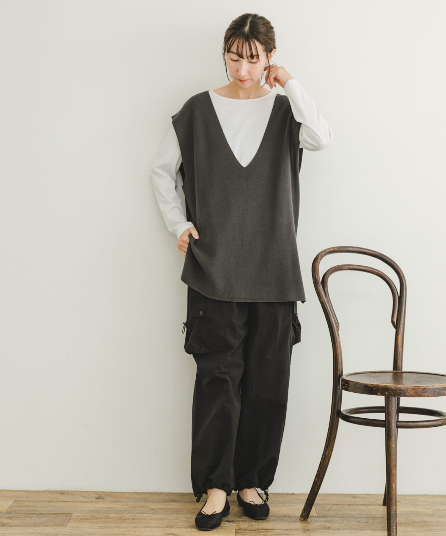 身長：164cm サイズ：FREE