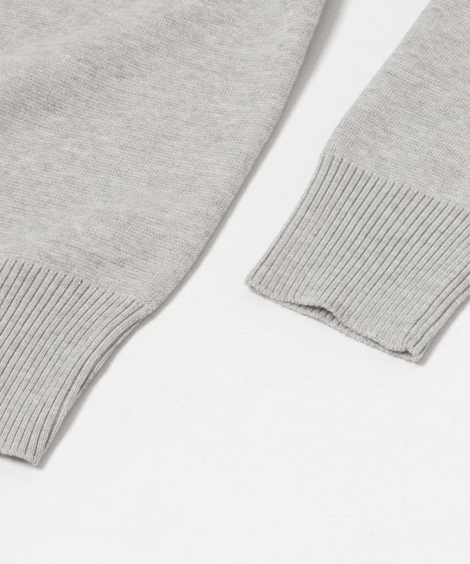 ミラノリブボートネックニット GRY FREE